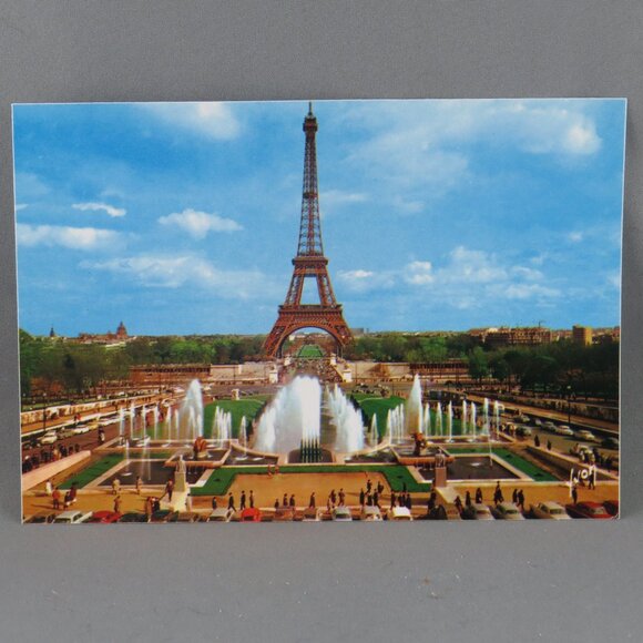 Vintage Postcard - Eifel Tower Paris France - Yvon Paris - Picture 4 of 4